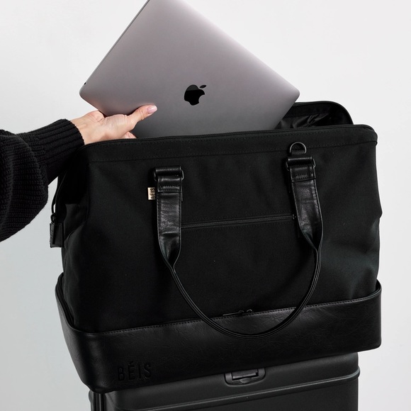 Beis The Weekender in Black - Picture 2 of 11